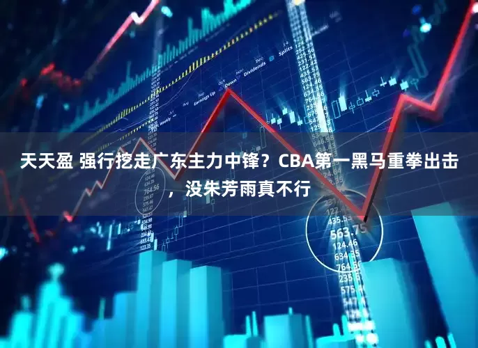 天天盈 强行挖走广东主力中锋？CBA第一黑马重拳出击，没朱芳雨真不行
